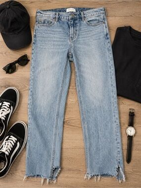 PacSun Light Blue Straight-Leg Jeans for Men